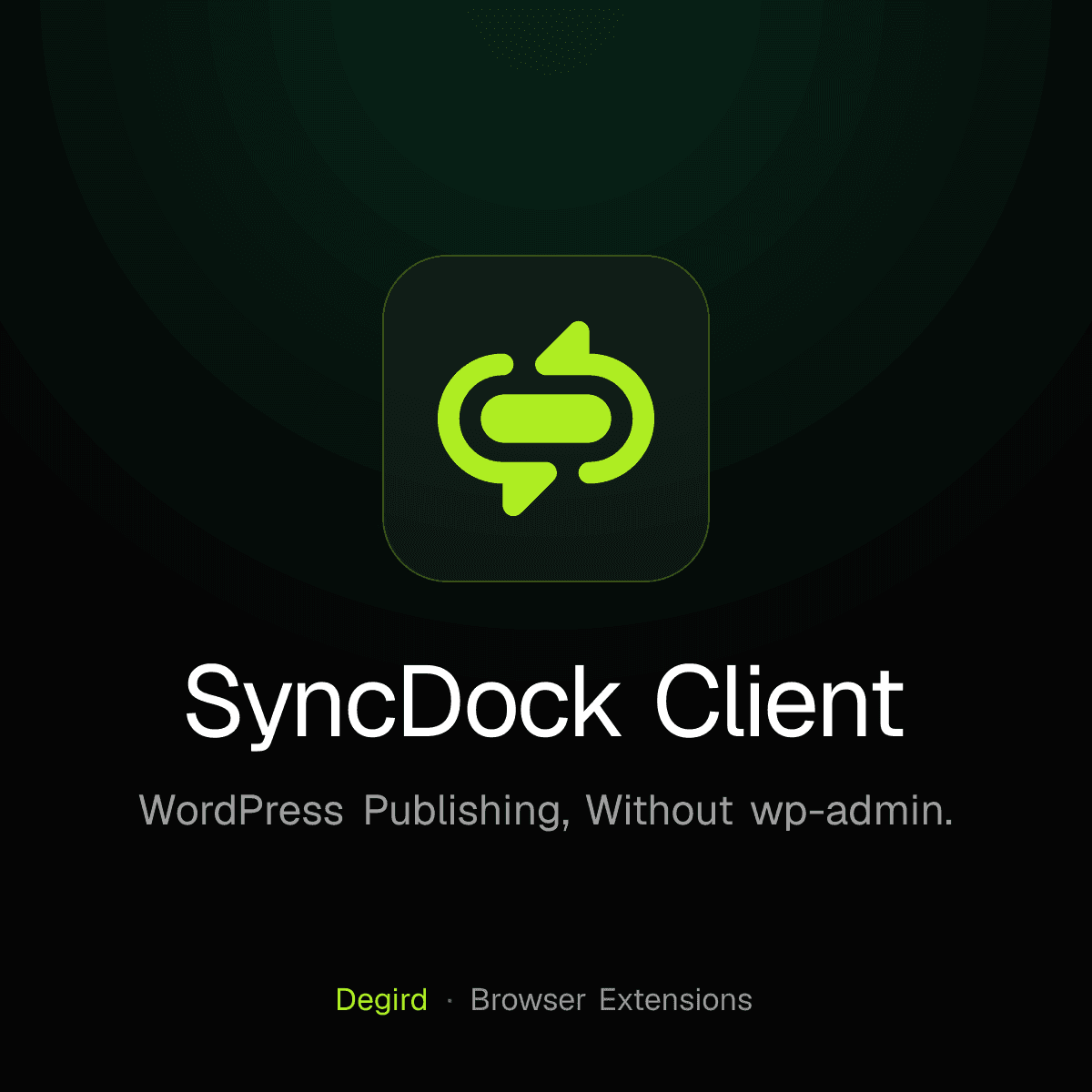 SyncDock Client — Chrome extension